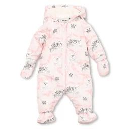 Combinaison pilote à capuche Fille Rose