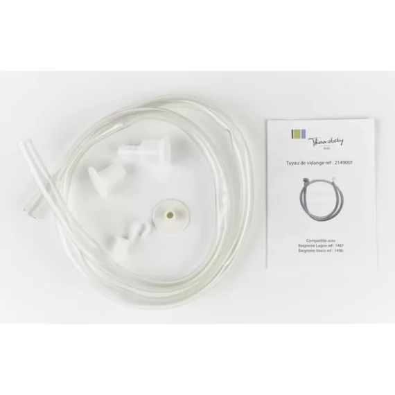 THERMOBABY TUYAU DE VIDANGE BAIGNOIRE LAGON&VASCO blanc
