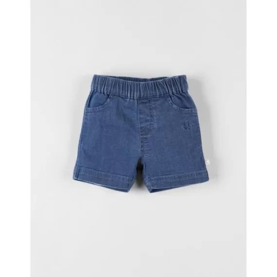 Short Bermuda Denim Bleu