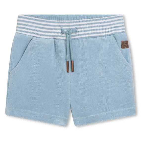 Short en éponge avec plaque Garçon