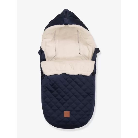 Chancelière coque Velvet Hoody KAISER navy