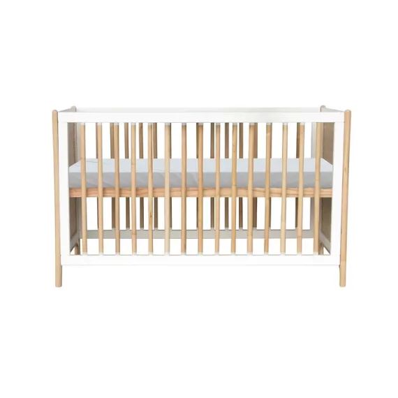 Lit bébé évolutif Océania 60×120 Neige