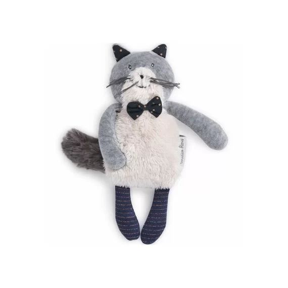 Peluche chat Fernand Les Moustaches (19 cm)