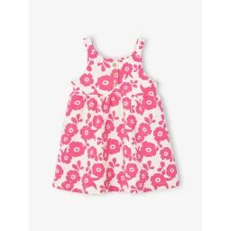 Robe bébé sans manches fuchsia