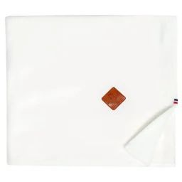 Couverture Polaire 100% Coton Ultra-doux Blanc