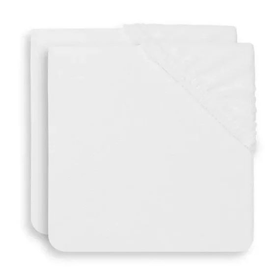 Housse matelas à langer – JOLLEIN – Éponge Blanc – 50×70 cm – Bébé – Mixte blanc