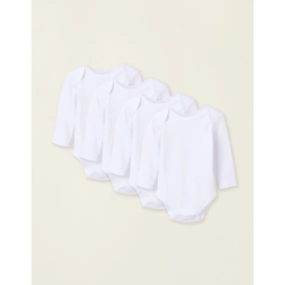 Pack 4 Bodies En Pointelle Blanc