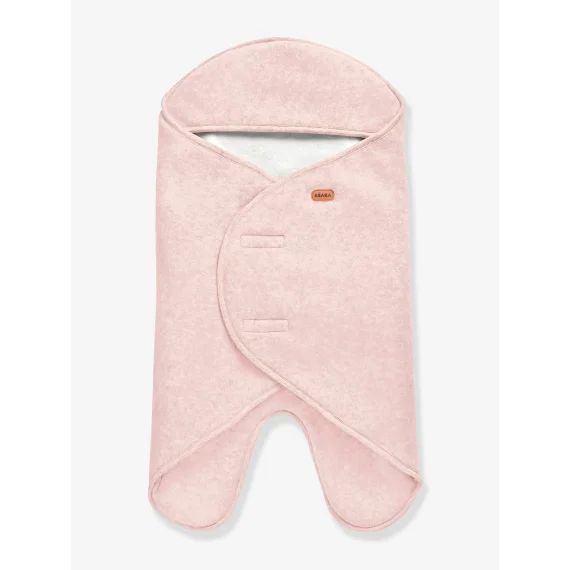 Couverture BEABA Babynomade® double polaire dusty rose