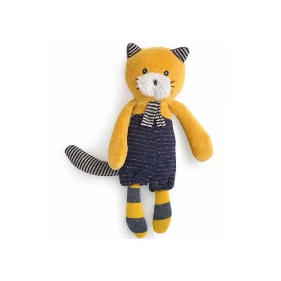 Peluche chat Lulu Les Moustaches (18 cm)