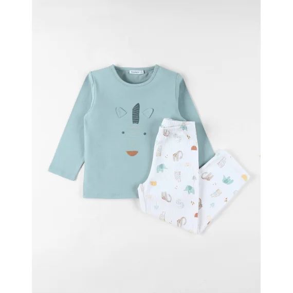 Pyjama Jersey Blanc