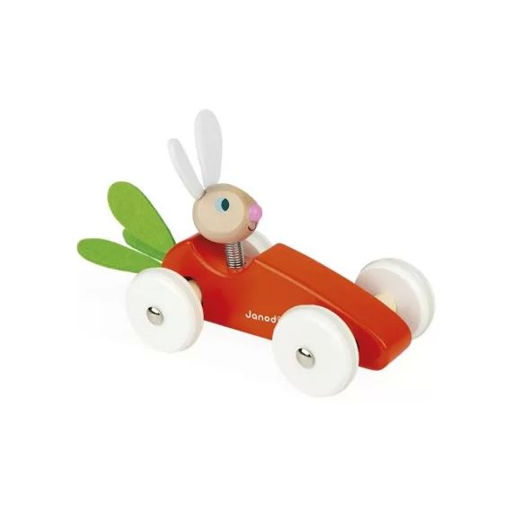 Petite voiture carotte Lapin