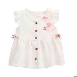 Blouse Bébé En Gaze De Coton Lipsi Rose