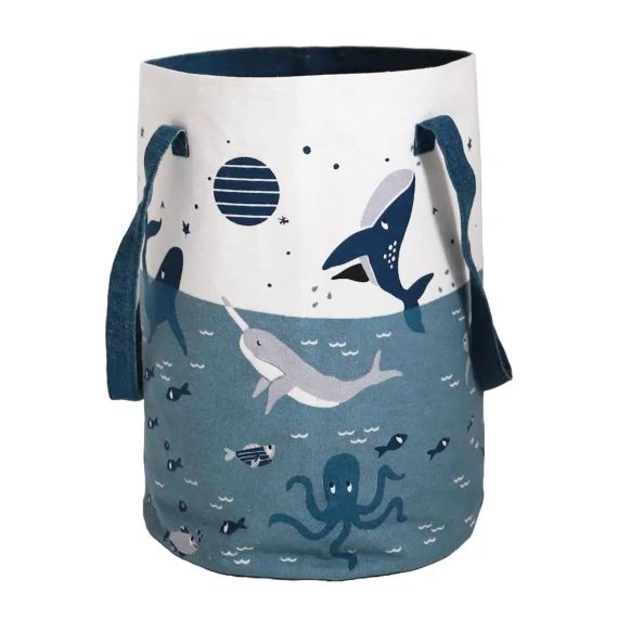 Panier De Rangement Pour Chambre Enfant Little Deep Blue Deep Blue