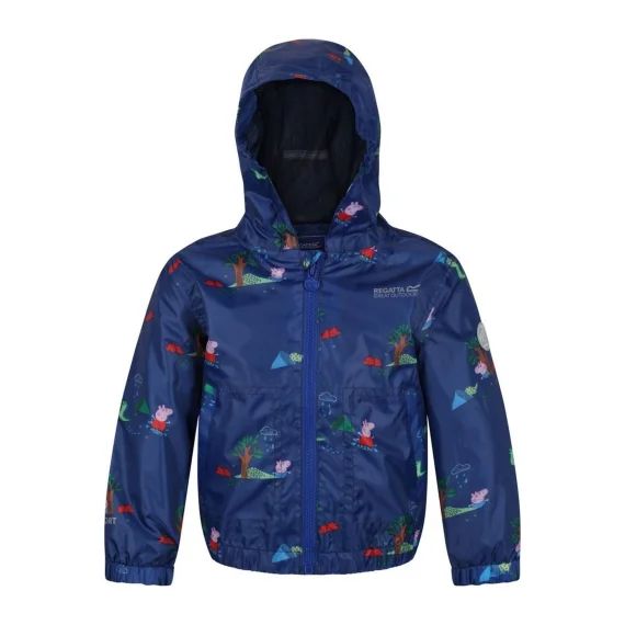 Veste Imperméable Polyester Peppa Pig Muddy Puddle Bleu Roi
