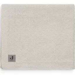 Couverture bébé en coton Bliss knit nougat (75 x 100 cm)