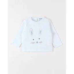 T-shirt Lapin Jersey Blanc