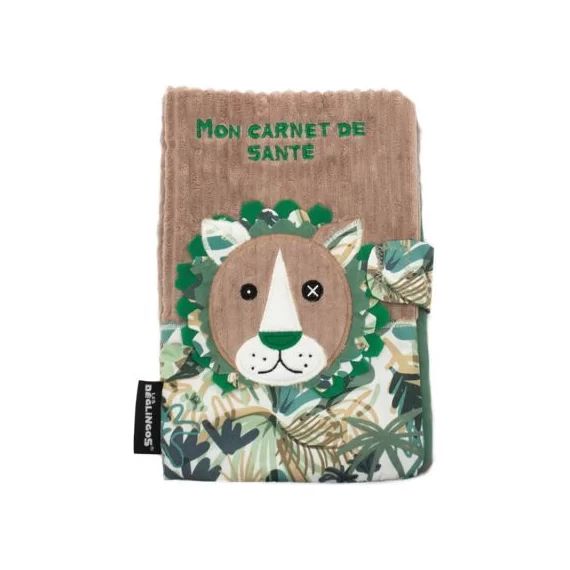 Protège carnet de santé Jélékros le Lion