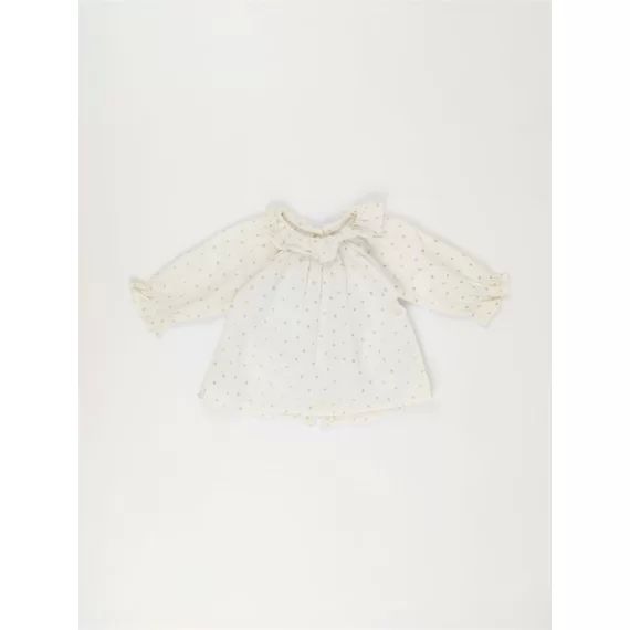 Blouse à pois Fille ou Garçon 6 mois