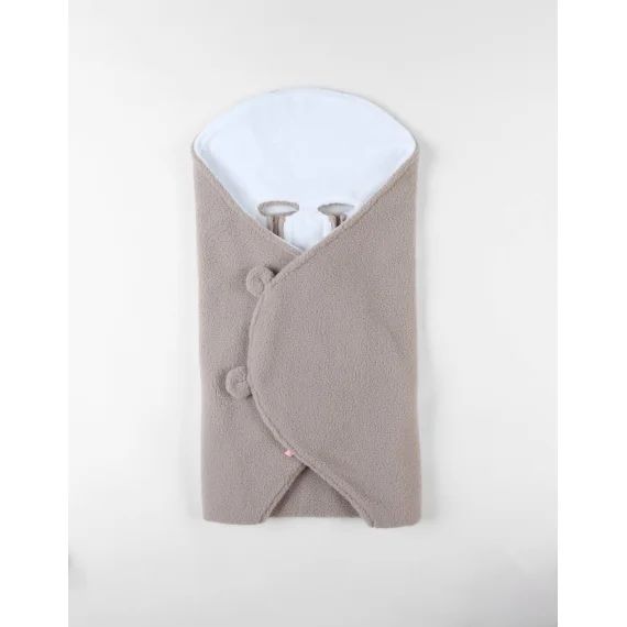 Couverture Promenade En Sherpa Beige
