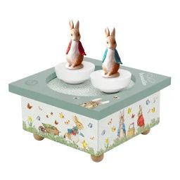 Boite À Musique Peter Rabbit Blanc