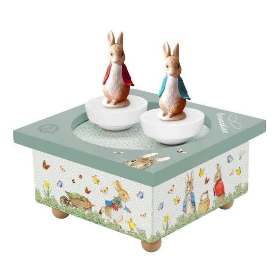 Boite À Musique Peter Rabbit Blanc