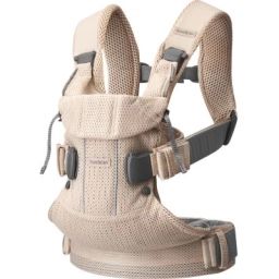 Porte bébé One Air tissu Mesh 3D rose nacré