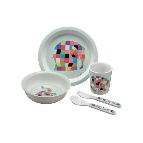 Coffret repas Elmer (5 pièces)