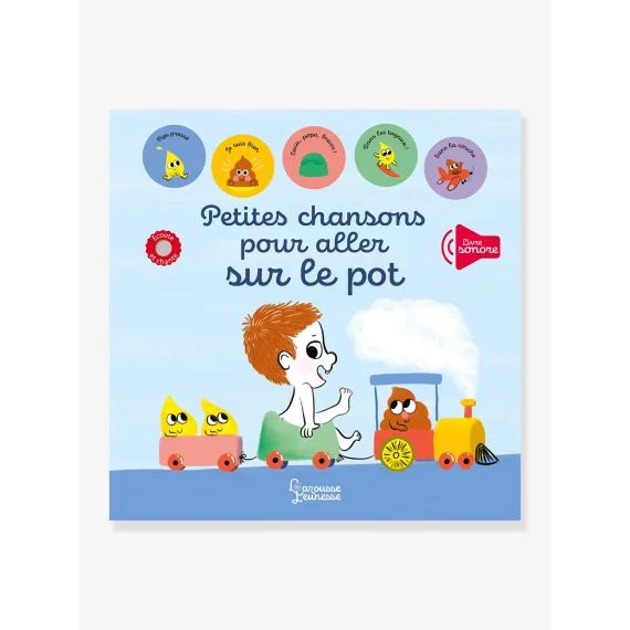 Petites Chansons pour aller sur le pot LAROUSSE JEUNESSE bleu