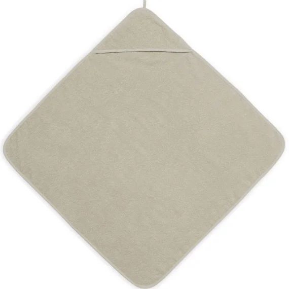 Cape de bain en éponge de coton Nougat (75 x 75 cm)