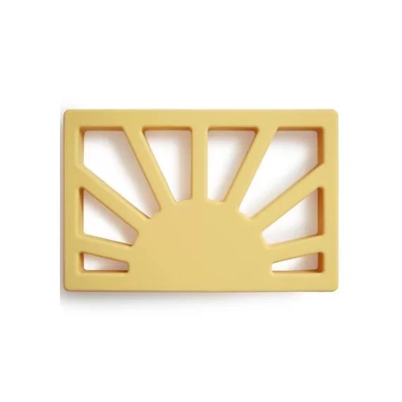 Jouet de dentition Sun Muted yellow