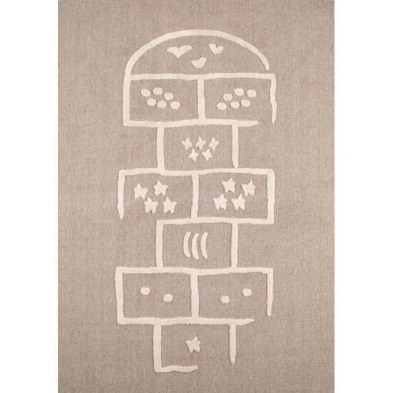 Tapis Chambre Enfant – Marelle – 160 X 230 Cm – Nazar Rugs Marron
