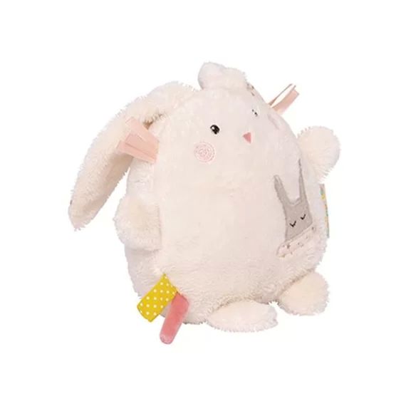 Peluche musicale lapin Lilou et Perlin (15 cm)
