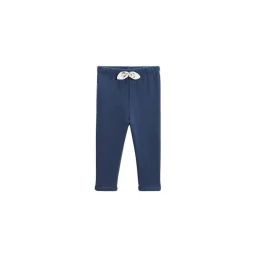 Legging Bébé En Molleton Bisou Magique Bleu