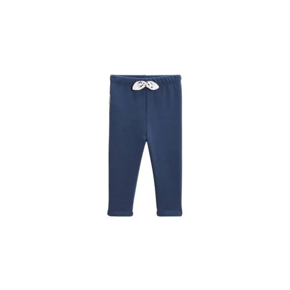 Legging Bébé En Molleton Bisou Magique Bleu