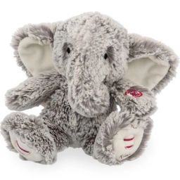 Peluche éléphant gris prestige Noa (24 cm)