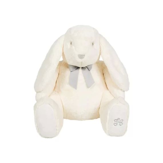 Peluche géante Constant le lapin blanc (60 cm)