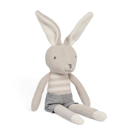 Peluche Lapin Joey gris (50 cm)
