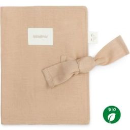 Protège carnet de santé Lin français sand