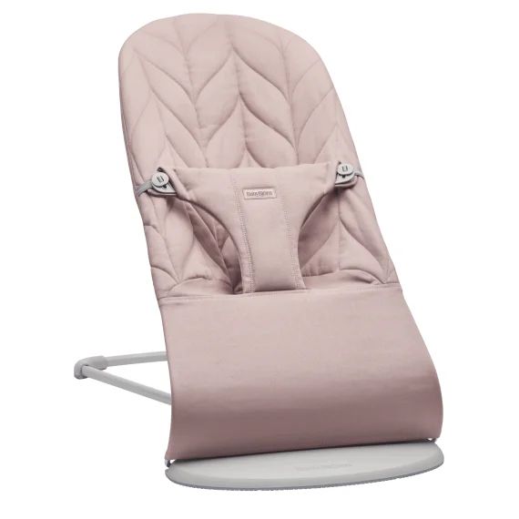 Transat Bliss – Rose poudré / Tissé, matelassage Pétale / Gris clair