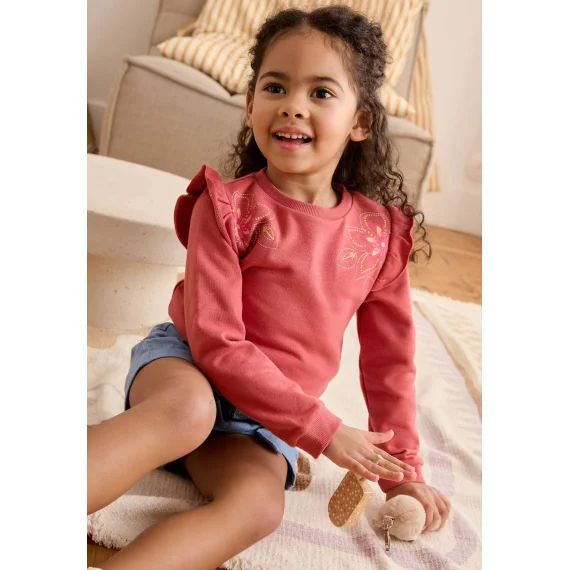 Sweat-shirt Enfant Fiesta Terracotta