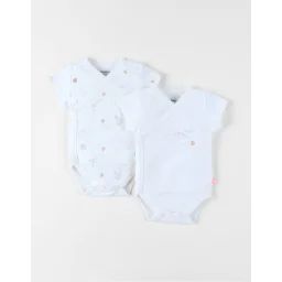 Set De 2 Bodys Coton Blanc