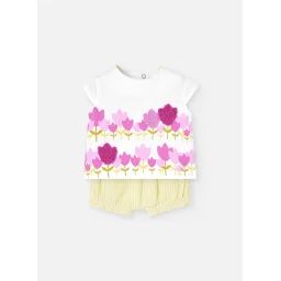 Ensemble T-shirt À Manches Courtes Et Short Blanc