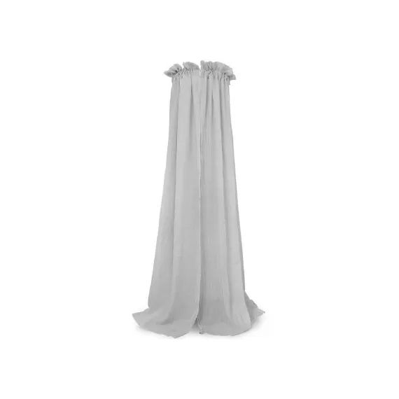 Ciel de lit gris (155 cm)
