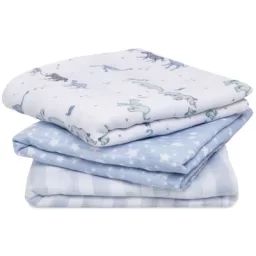 Lot de 3 langes en coton Rising Star (70 x 70 cm)