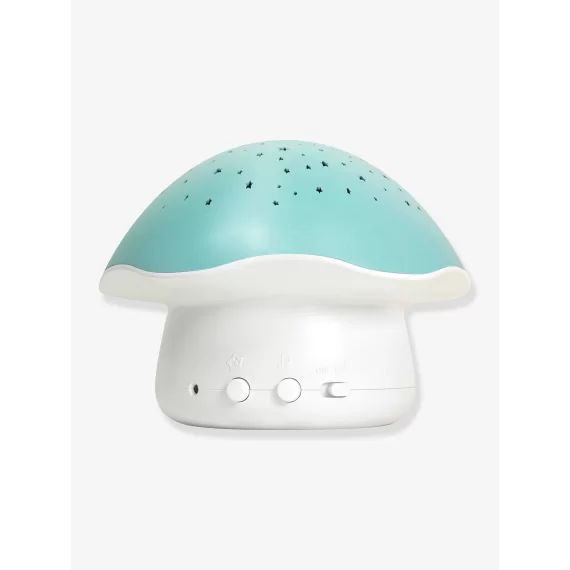 Veilleuse musicale et projecteurd’étoiles PABOBO Champignon bleu
