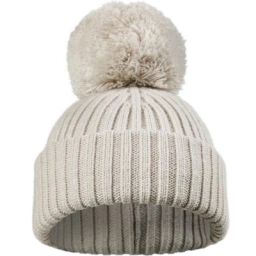 Bonnet en laine Creamy White (1-2 ans)