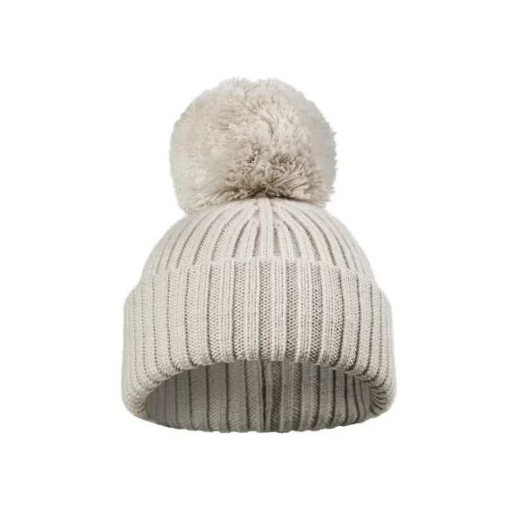 Bonnet en laine Creamy White (1-2 ans)