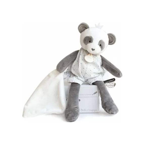 Coffret peluche avec Coffret doudou Panda Attrape-rêves (28 cm)