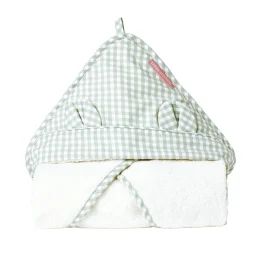 Cape de bain bébé Olive