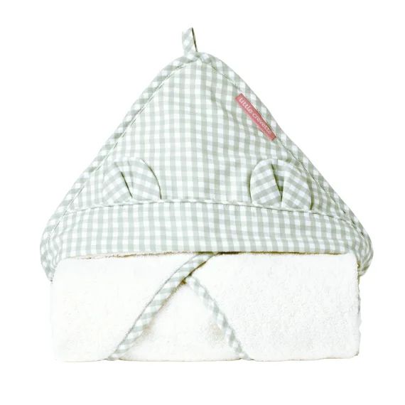 Cape de bain bébé Olive